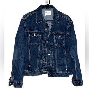 Old Navy Classic Jean Jacket-Dark Wash-Size Large
